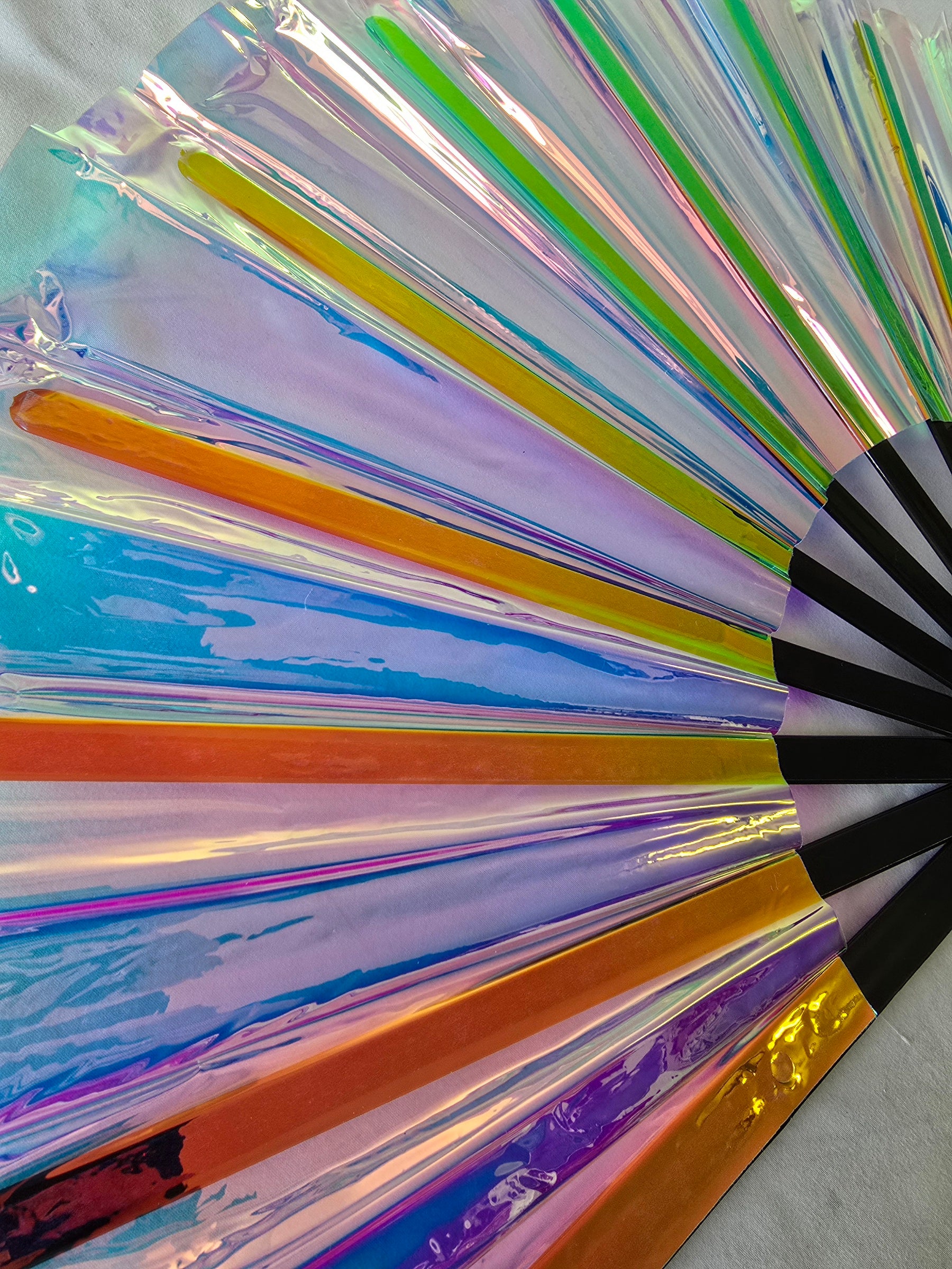 Transparent Techno Fan