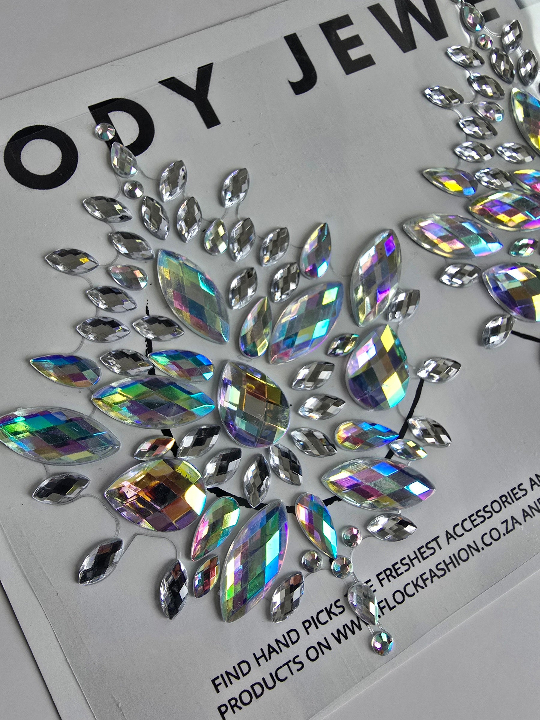 Holographic Body Jewels