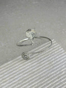 Silver Cobra Arm Cuff