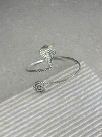 Silver Cobra Arm Cuff