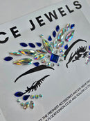 Aqua Face Jewels