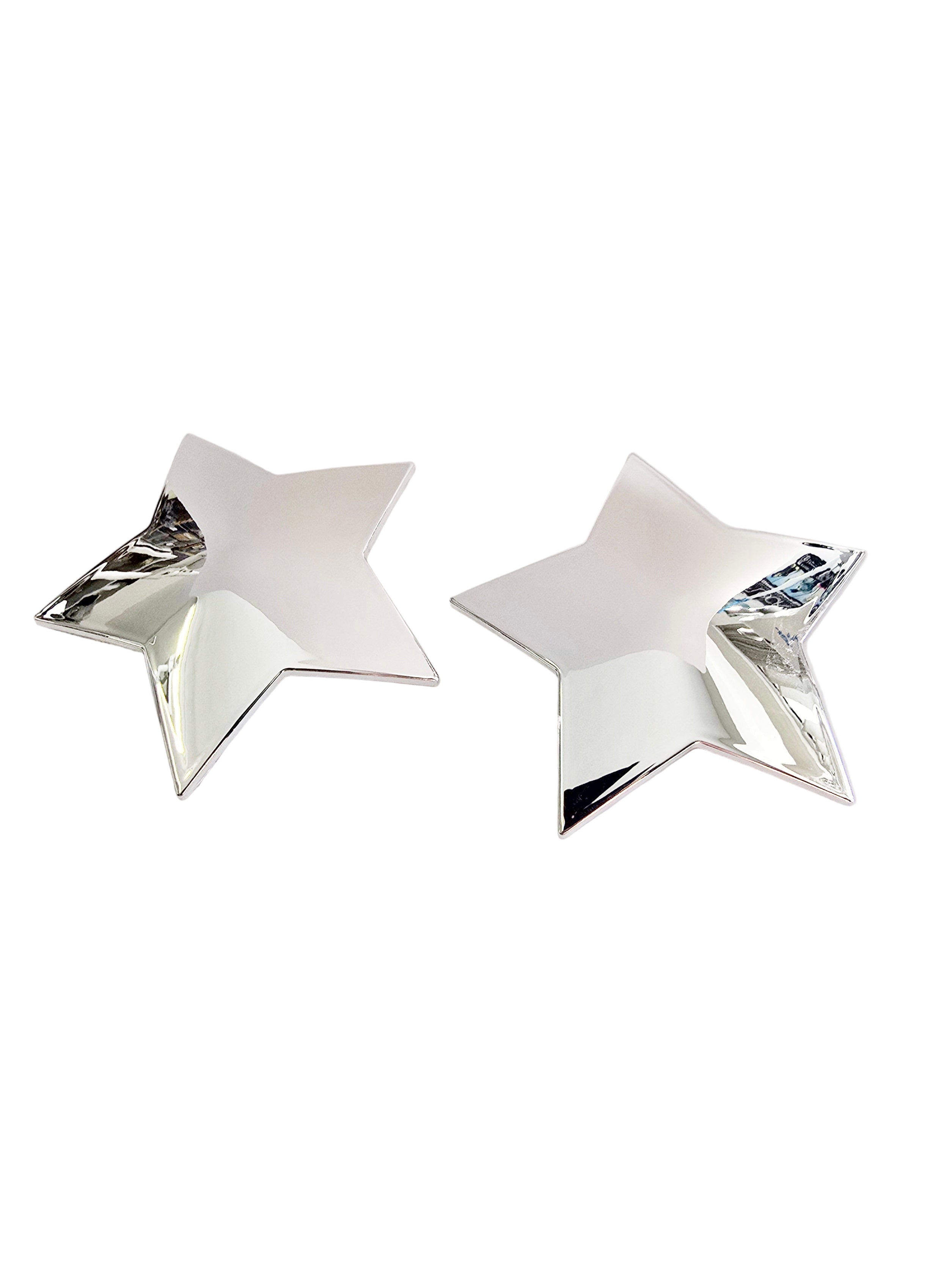 Chrome Star Pasties