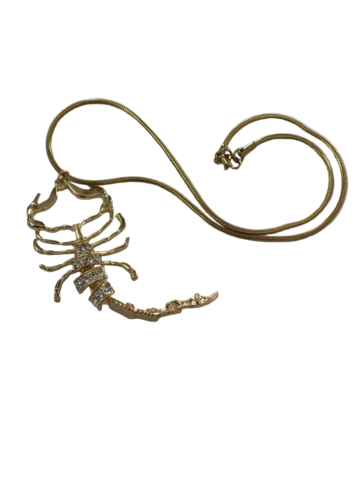 Gold Scorpion Choker