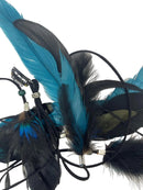 Sia Feather Hair Clip