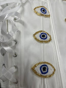 White Eye Corset