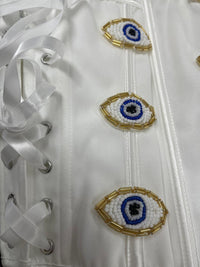 White Eye Corset