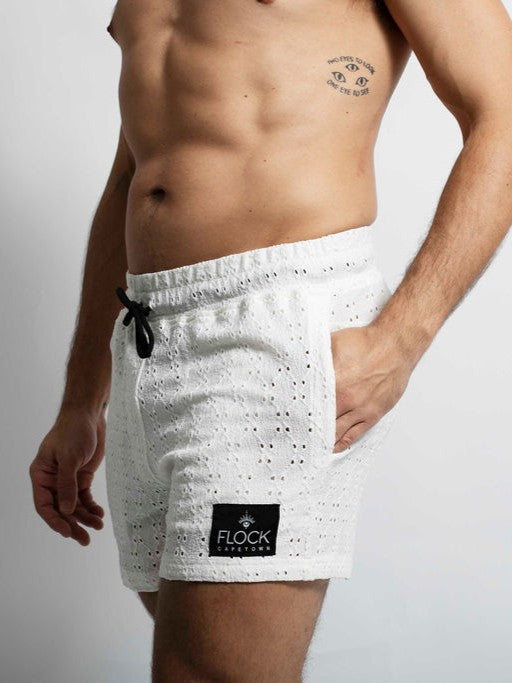 White Bodhi Shorts