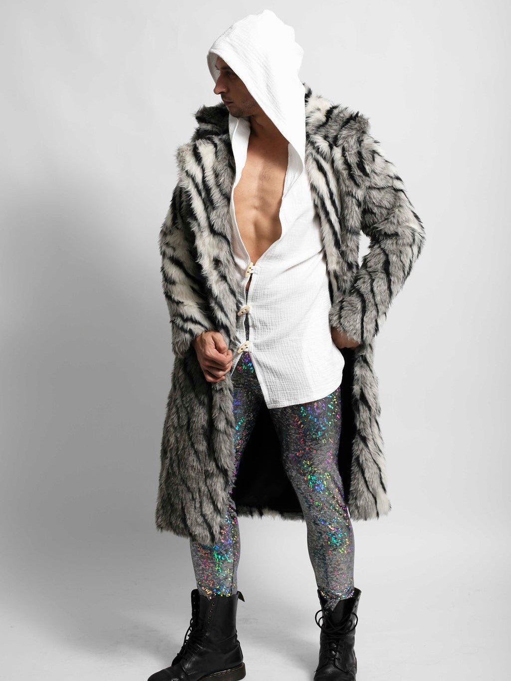 Tiger Fur Jacket