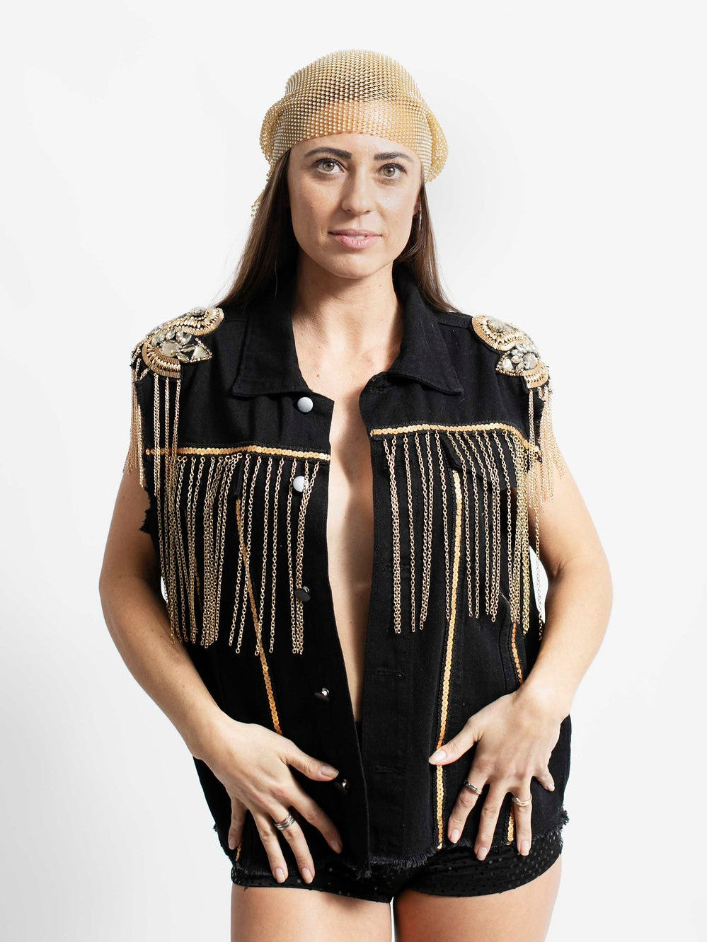 Rae Denim Vest