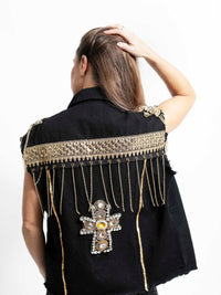 Rae Denim Vest