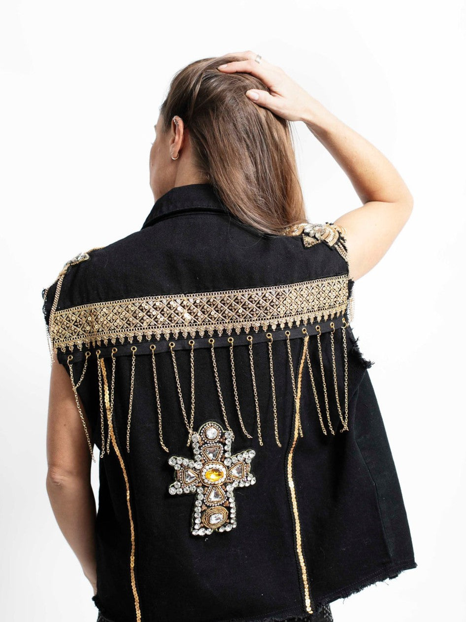 Rae Denim Vest
