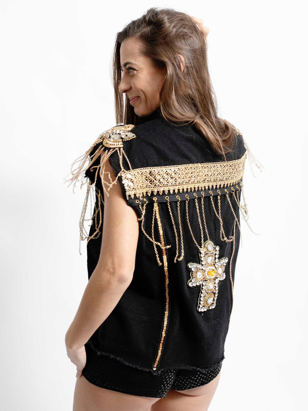 Rae Denim Vest