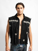 Galaxy Denim Vest