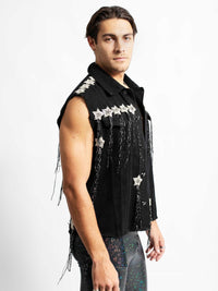 Galaxy Denim Vest
