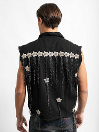 Galaxy Denim Vest