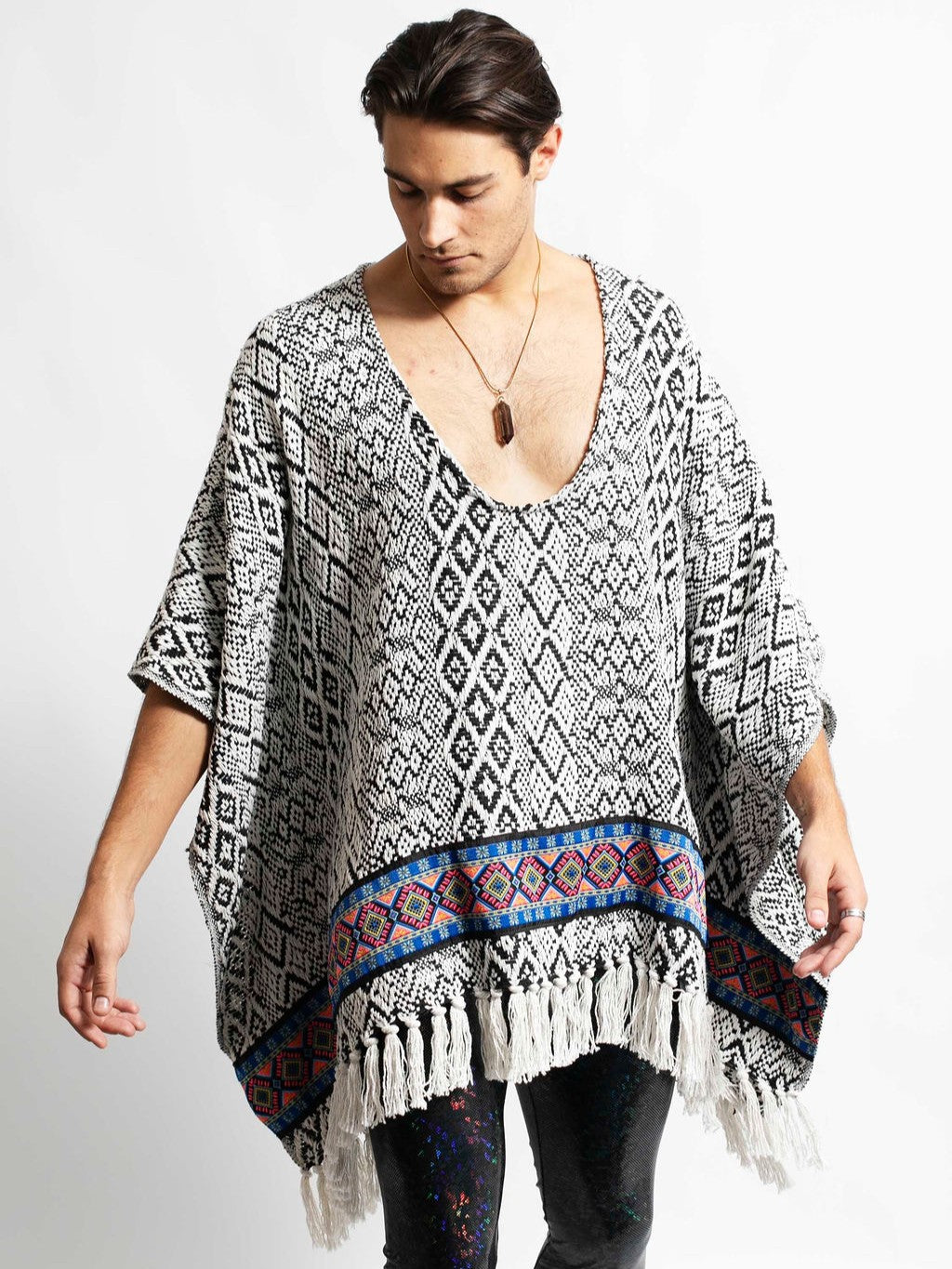 Twilight Tribal Poncho