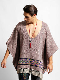 Cyber Folk Poncho