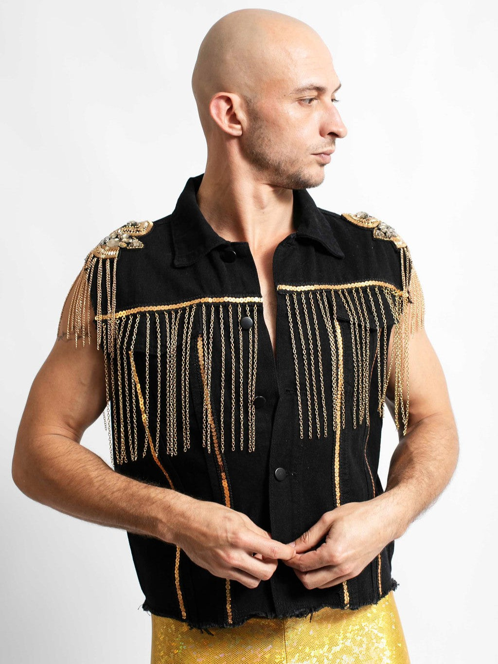 Rae Denim Vest