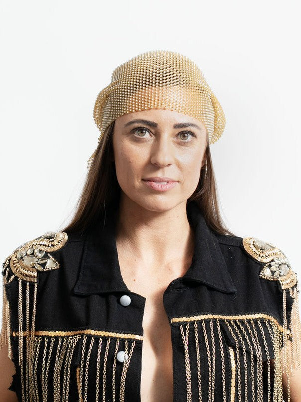 Gold Diamond Durag