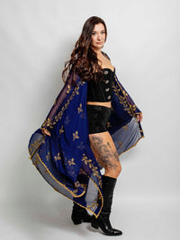 Navy Ruhi Kimono