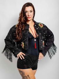 Heart Denim Jacket