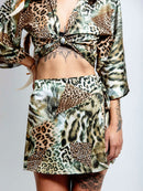 Shala Wrap Mini Skirt
