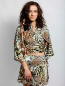 Shala Wrap Mini Skirt