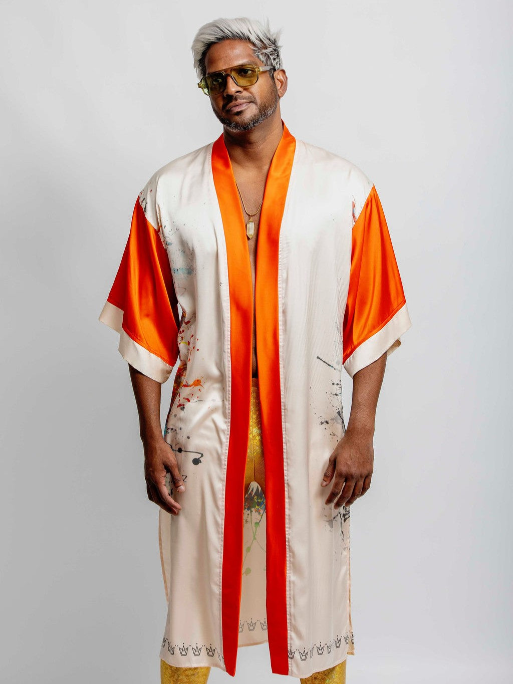 Orange Tiger Kimono