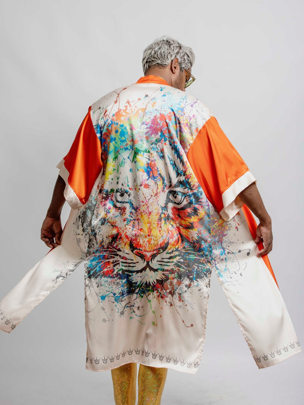Orange Tiger Kimono