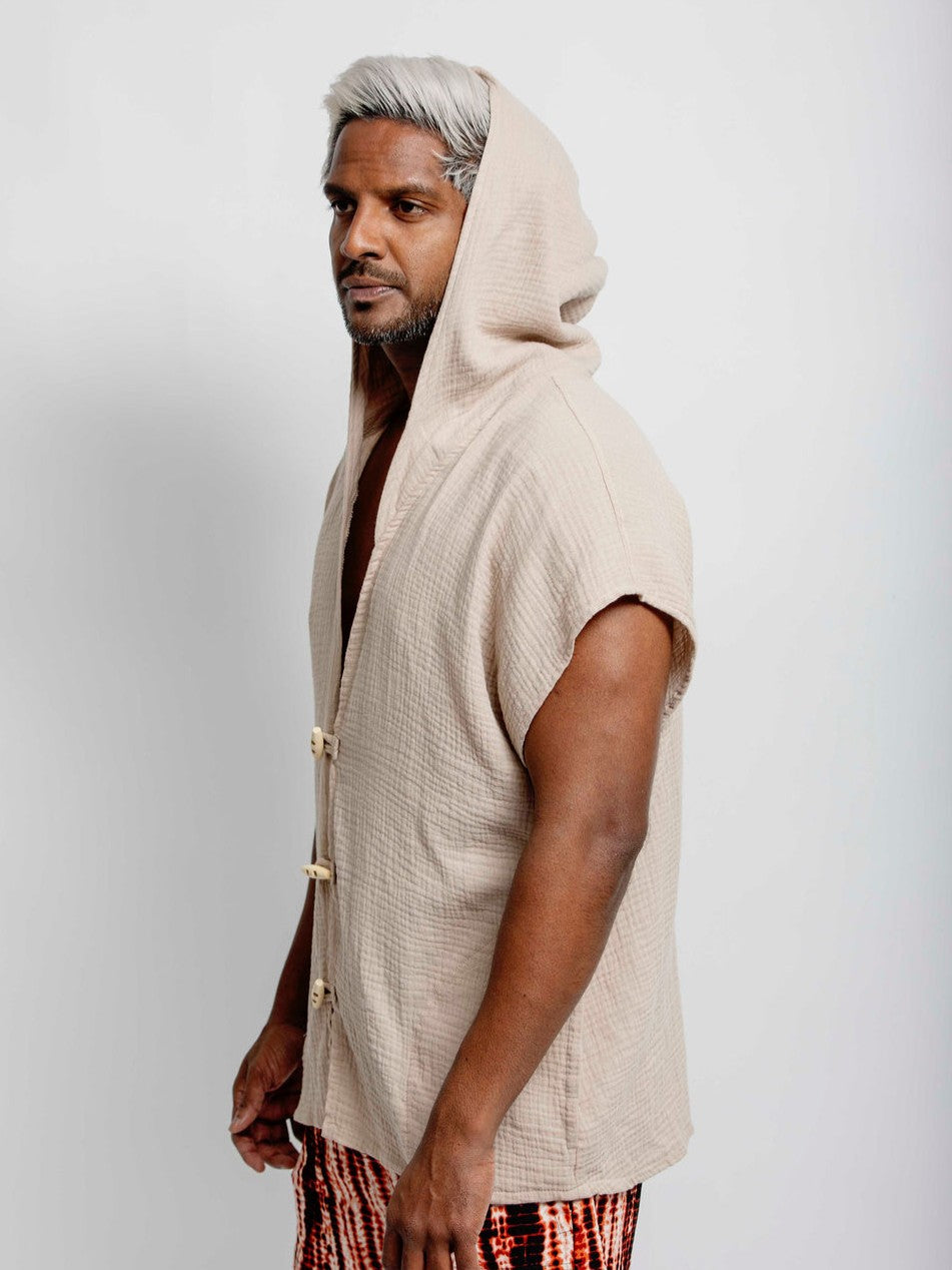 Sand Pangea Hooded Top