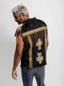 Gold Pope Denim vest