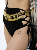 Gold Coin Waist Chain
