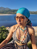 Brown Metal Frame Sunglasses