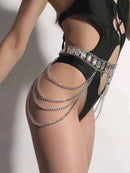 Rhinestone Belly Chain