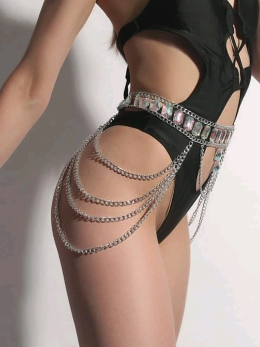 Rhinestone Belly Chain