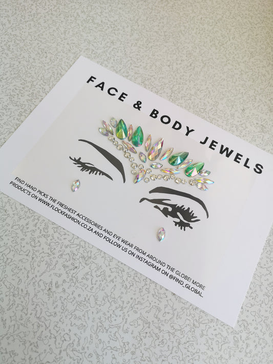 Green Face Jewels